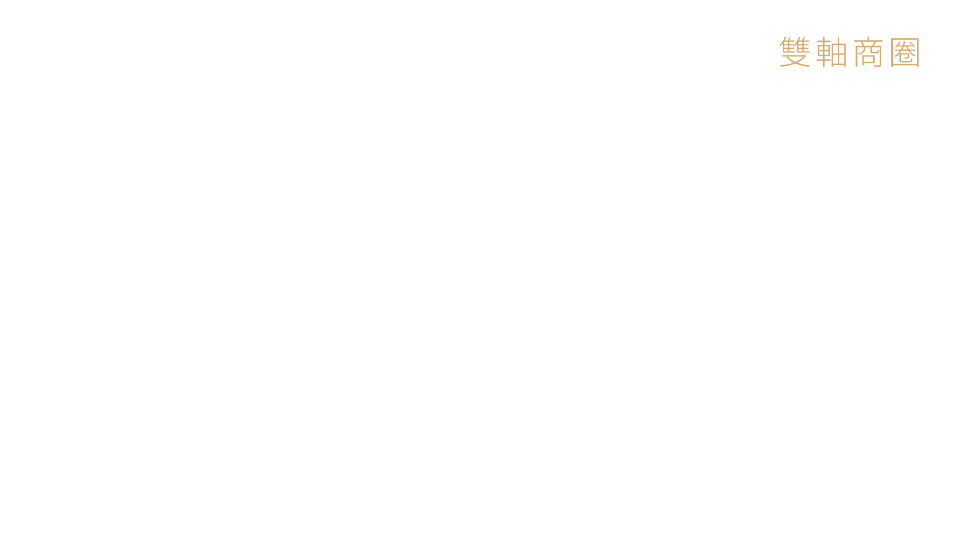 喜來登商圈 x 高鐵特區 雙軸商圈